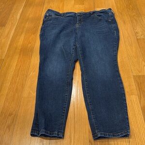 Torrid mid-rise skinny vintage stretch size 18S.